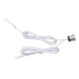 Blue LED Touch Switch Embedded Installation Heat Dissipation Touch Switch for Closet Cabinets Wine Cooler Lights