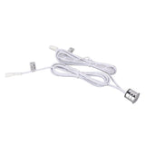 Blue LED Touch Switch Embedded Installation Heat Dissipation Touch Switch for Closet Cabinets Wine Cooler Lights - Rear View