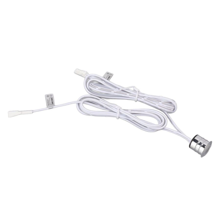 Blue LED Touch Switch Embedded Installation Heat Dissipation Touch Switch for Closet Cabinets Wine Cooler Lights