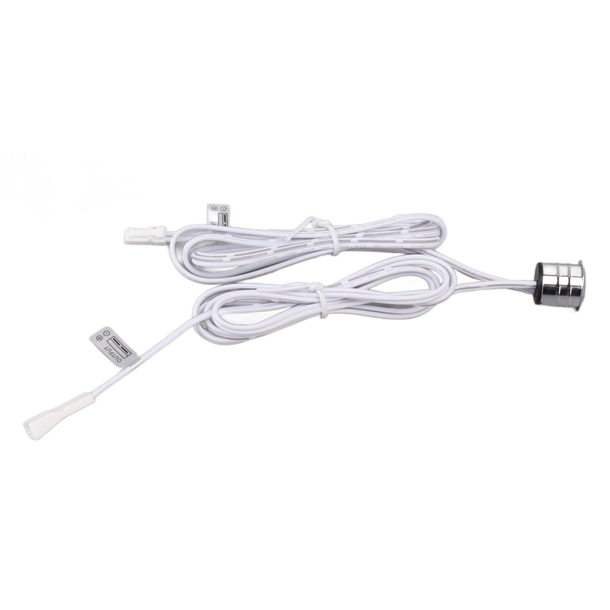 Blue LED Touch Switch Embedded Installation Heat Dissipation Touch Switch for Closet Cabinets Wine Cooler Lights