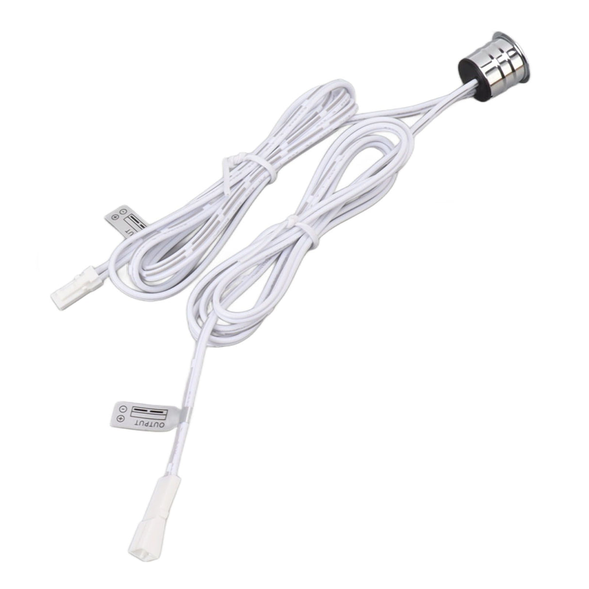 Blue LED Touch Switch Embedded Installation Heat Dissipation Touch Switch for Closet Cabinets Wine Cooler Lights