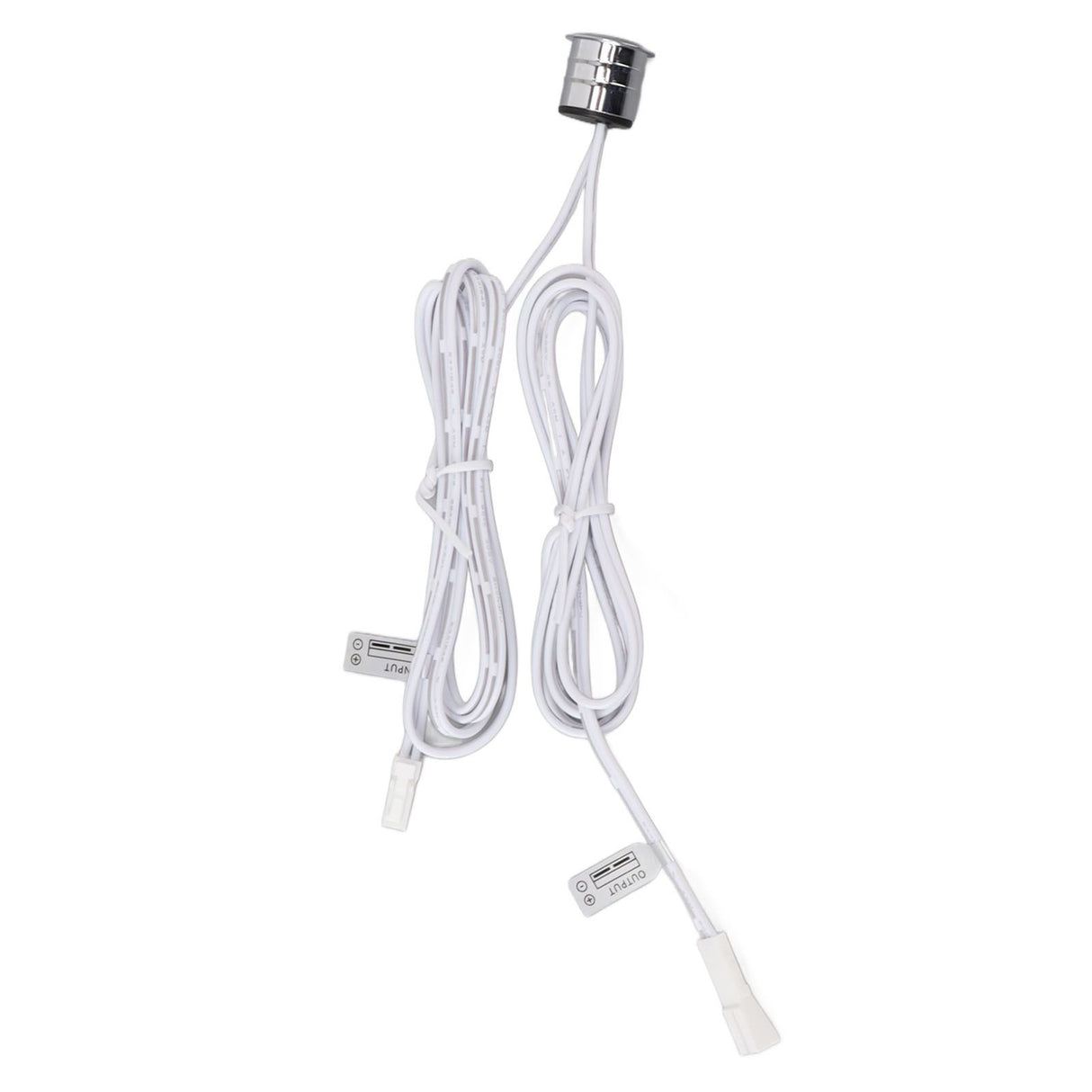 Blue LED Touch Switch Embedded Installation Heat Dissipation Touch Switch for Closet Cabinets Wine Cooler Lights