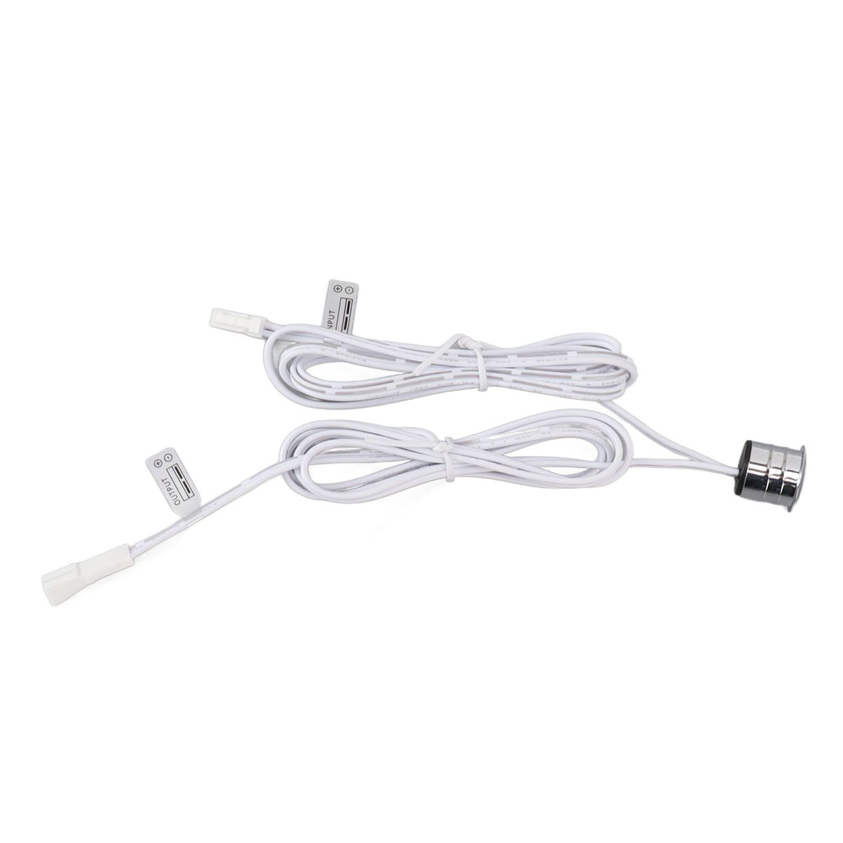 Blue LED Touch Switch Embedded Installation Heat Dissipation Touch Switch for Closet Cabinets Wine Cooler Lights