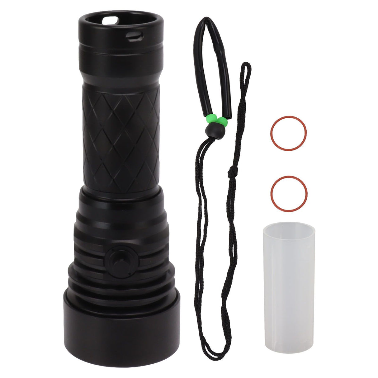 Diving Flashlight 3000LM Good Sealing 5 Modes Waterproof IPX8 Highlight Underwater Torch 100M Underwater