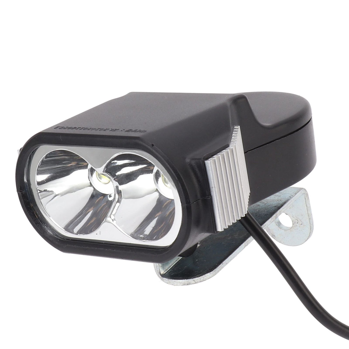 Bicycle Headlight Super Bright Bike LED Head Lamp 24‑60V LED Bike Lights with Warning Horn for Night Riding 5W