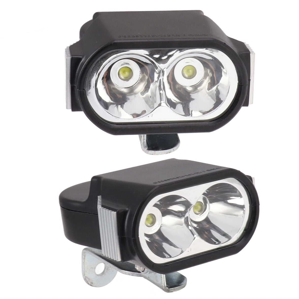 Bicycle Headlight Super Bright Bike LED Head Lamp 24‑60V LED Bike Lights with Warning Horn for Night Riding 5W