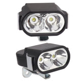 Bicycle Headlight Super Bright Bike LED Head Lamp 24‑60V LED Bike Lights with Warning Horn for Night Riding 5W