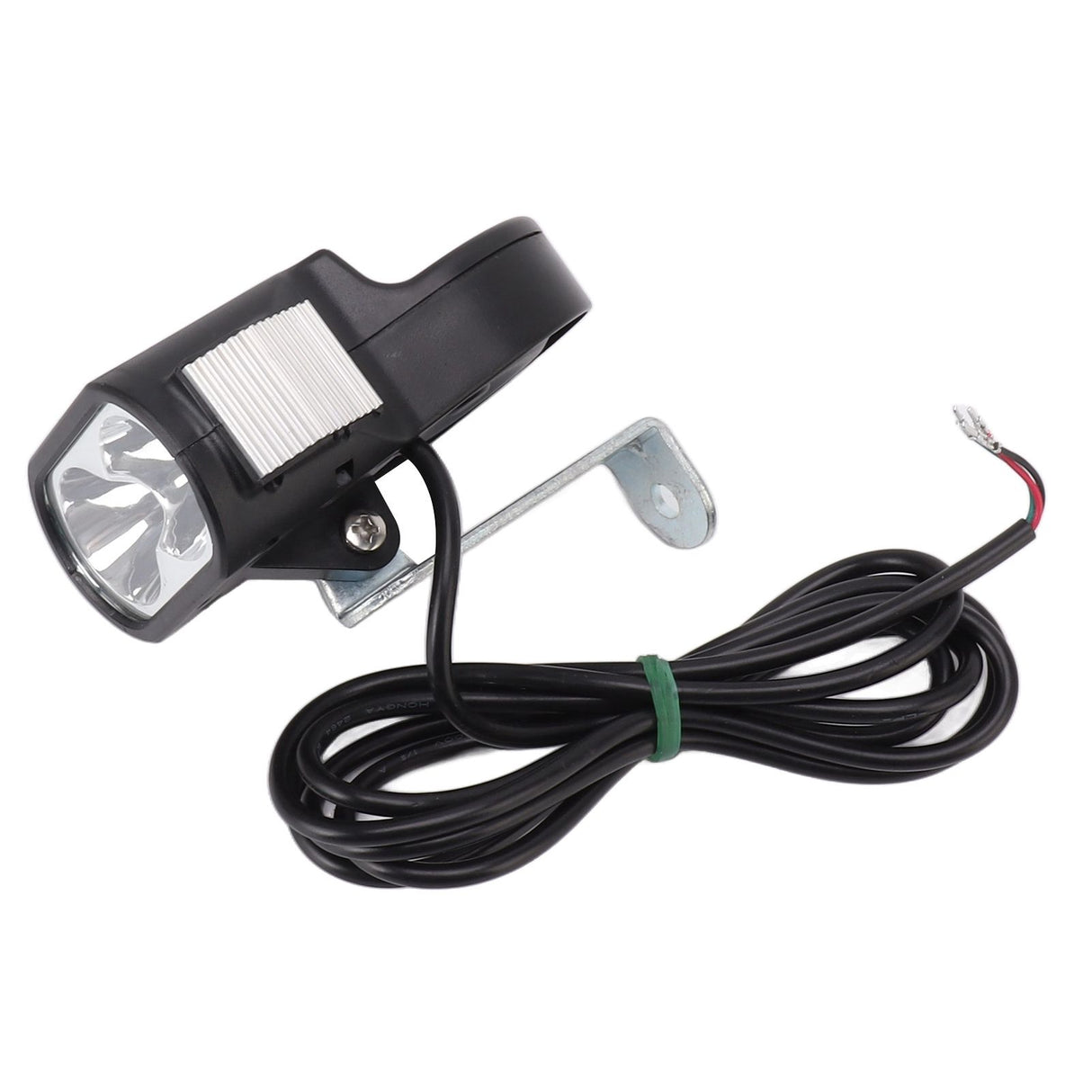 Bicycle Headlight Super Bright Bike LED Head Lamp 24‑60V LED Bike Lights with Warning Horn for Night Riding 5W
