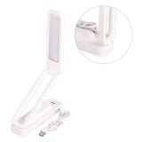 Desk Lamp Foldable Portable Plug in Soft Light Table Lamp for Office Home