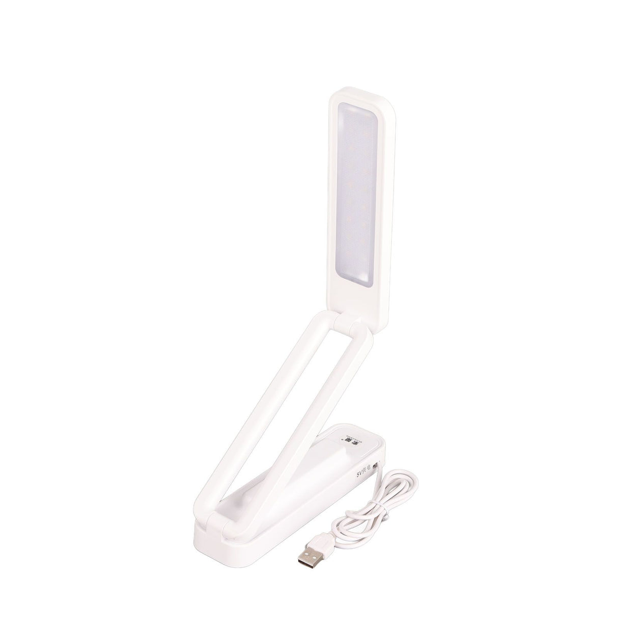 Desk Lamp Foldable Portable Plug in Soft Light Table Lamp for Office Home