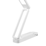 Desk Lamp Foldable Portable 3 Color Temperature Touch Dimming Function Remote Control Table Lamp for Office 947 White Rechargeable Models 2000 MAh