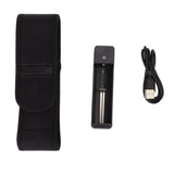 365nm UV Blacklight Flashlight USB Rechargeable Black Light Flashlight Pet Urine Detector for Resin Curing