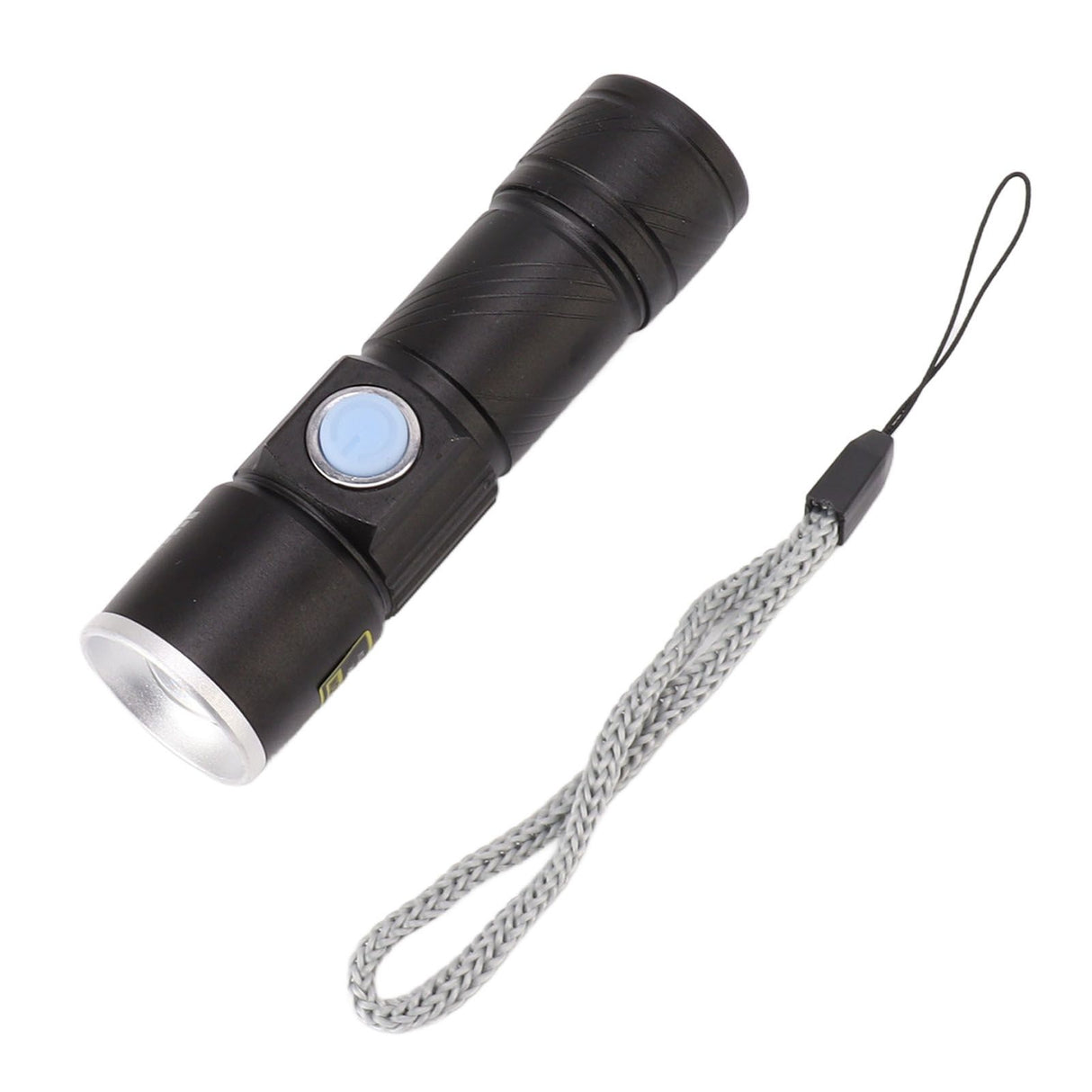 UV Flashlight USB 395nm LED Ultraviolet Black Light Detector for Fluorescent Agent Detection Jade Identification