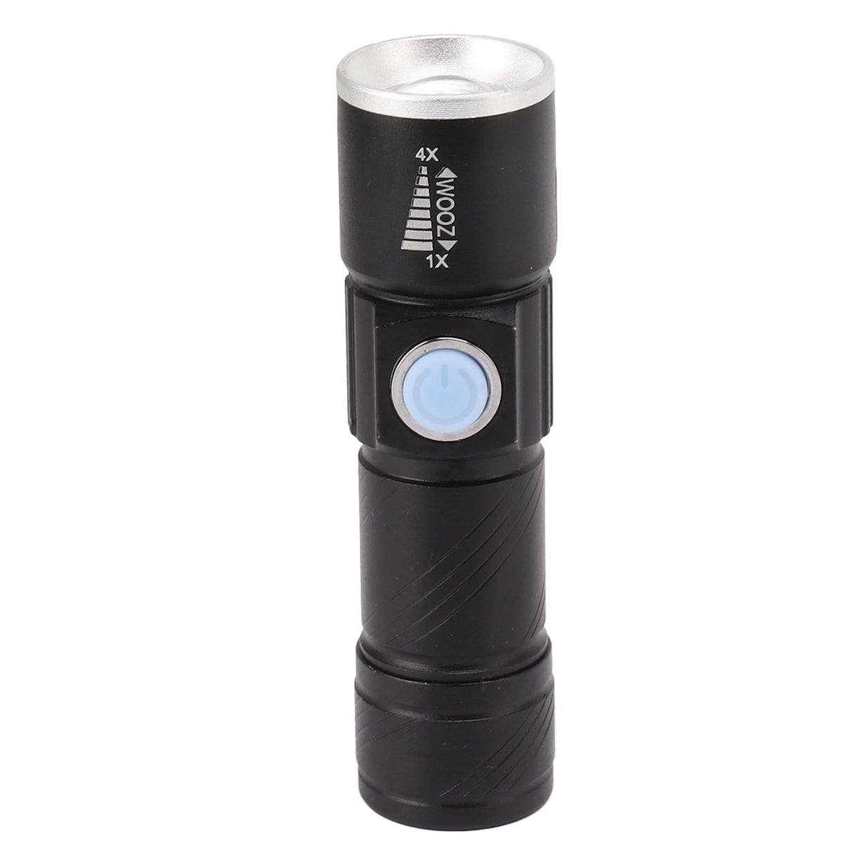 UV Flashlight USB 395nm LED Ultraviolet Black Light Detector for Fluorescent Agent Detection Jade Identification