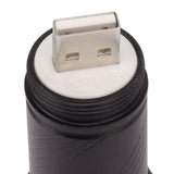 UV Flashlight USB 395nm LED Ultraviolet Black Light Detector for Fluorescent Agent Detection Jade Identification