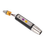 Jade Appraisal Light 3 Light Source Stepless Dimming LED Jade Identification Flashlight for Jewelry Black