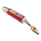 Jade Appraisal Light 3 Light Source Stepless Dimming LED Jade Identification Flashlight for Jewelry Red - Close-Up Angle