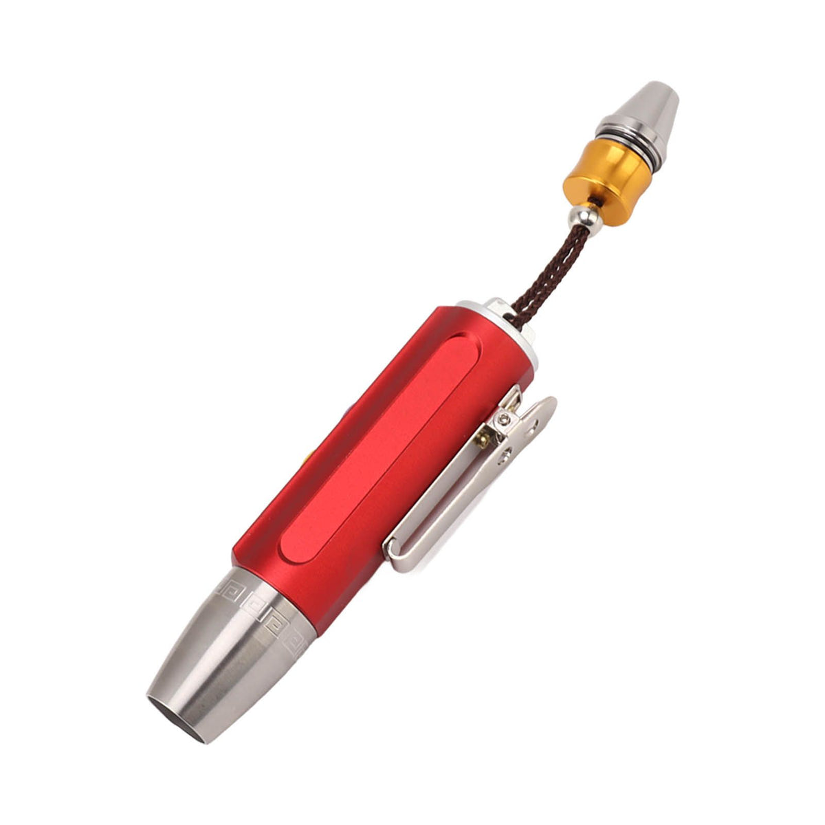 Jade Appraisal Light 3 Light Source Stepless Dimming LED Jade Identification Flashlight for Jewelry Red