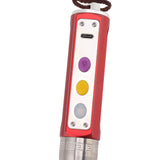 Jade Appraisal Light 3 Light Source Stepless Dimming LED Jade Identification Flashlight for Jewelry Red
