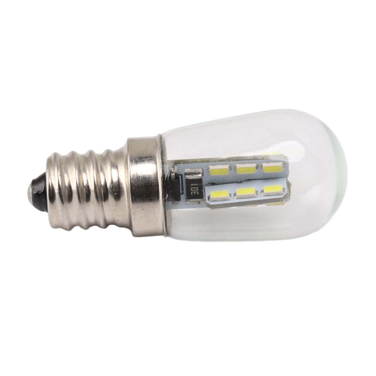5Pcs E12 LED Bulb High Brightness 120V Fridge Lamp Bulb with 24pcs Bead for Refrigerator White Light