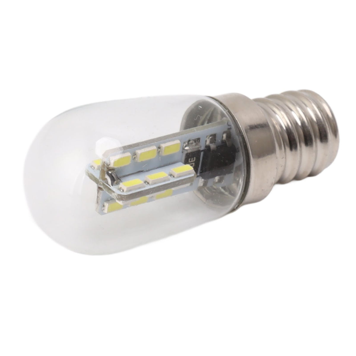 5Pcs E12 LED Bulb High Brightness 120V Fridge Lamp Bulb with 24pcs Bead for Refrigerator White Light