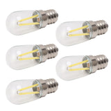 5Pcs Refrigerator Lamp Bulb Low Heat Low Power Consumption E12 LED Fridge Light Bulb 120V White Light - Side View