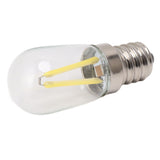 5Pcs Refrigerator Lamp Bulb Low Heat Low Power Consumption E12 LED Fridge Light Bulb 120V White Light