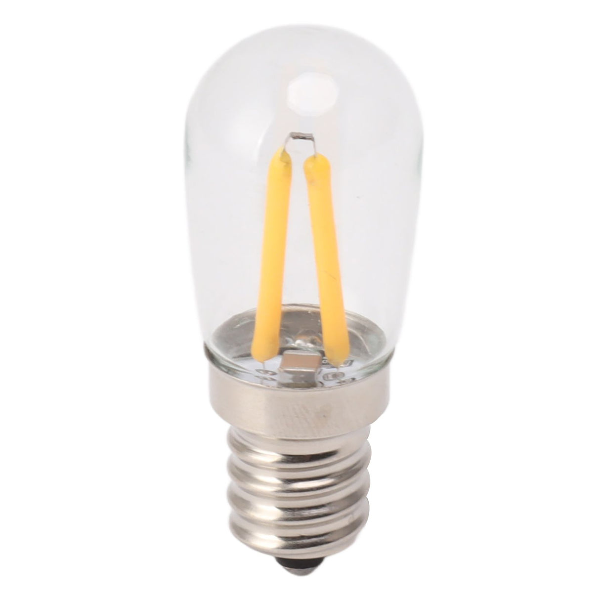 5Pcs Refrigerator Lamp Bulb Low Heat Low Power Consumption E12 LED Fridge Light Bulb 120V Warm Light
