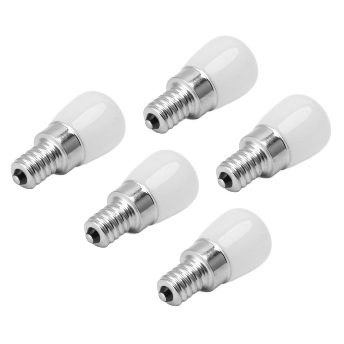 5Pcs LED Refrigerator Light Bulb Fridge Lamp E12 for Freezer Home Lighting Energy Saving 120V Warm Light