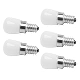 5Pcs LED Refrigerator Light Bulb Fridge Lamp E12 for Freezer Home Lighting Energy Saving 120V Warm Light