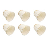6PCS Set Small Lamp Shade Modern Style Cloth Clip On Bulb Chandelier Lamp Shade for Table Wall - Close-Up Angle
