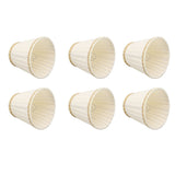 6PCS Set Small Lamp Shade Modern Style Cloth Clip On Bulb Chandelier Lamp Shade for Table Wall - Low Angle