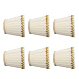 6Pcs Small Lamp Shades Safe Soft Easy Installation Modern Light Weight Table Lampshade for E14 Bulb Bedroom Hotel - Extra Image
