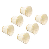6Pcs Small Lamp Shade Clip On Drum Lampshade Cloth for Chandelier Candle Bulbs Lighting Accessories - Rear View
