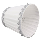 6Pcs Cloth Lampshade Modern Simple Candle Chandelier Light Shade Table Lampshade for Living Room