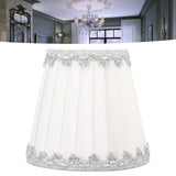 6Pcs Cloth Lampshade Modern Simple Candle Chandelier Light Shade Table Lampshade for Living Room