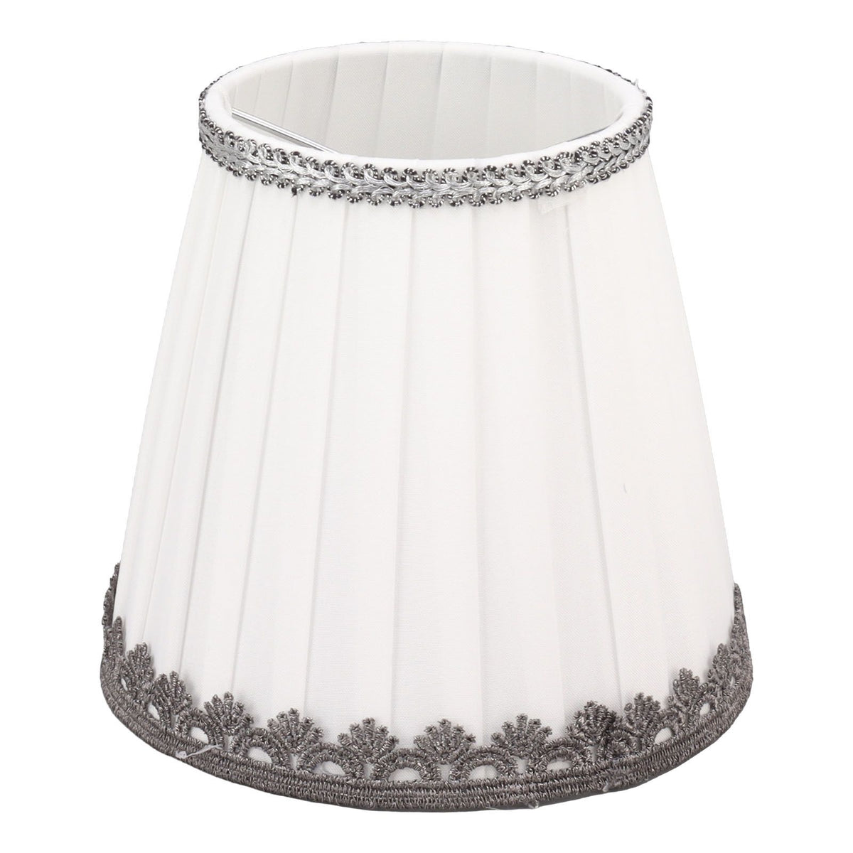 6 Pcs Small Lamp Shade Clip On Type Fabric Lampshade Modern Simple E14 Candle Bulb Lamp Cover