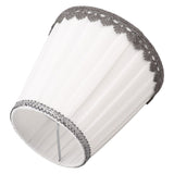 6 Pcs Small Lamp Shade Clip On Type Fabric Lampshade Modern Simple E14 Candle Bulb Lamp Cover