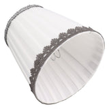 6 Pcs Small Lamp Shade Clip On Type Fabric Lampshade Modern Simple E14 Candle Bulb Lamp Cover