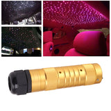 7W Fiber Optic Lights Kit Shooting Star Light Bluetooth LED RGBW Star Ceiling Light Kit for Car Home Decoration DC 12V