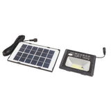 30W 100LED Solar Street Lamp Remote Control Light Control Timing Floodlight Super Bright Waterproof for Outdoor Garden - Front View