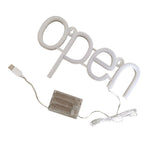 LED Neon Open Sign High Brightness Waterproof Mini Neon Open Sign for Outdoor Business