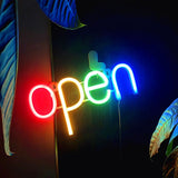 LED Neon Open Sign High Brightness Waterproof Mini Neon Open Sign for Outdoor Business
