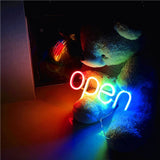 LED Neon Open Sign High Brightness Waterproof Mini Neon Open Sign for Outdoor Business