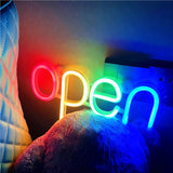 LED Neon Open Sign High Brightness Waterproof Mini Neon Open Sign for Outdoor Business