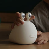 Slug Night Light Cute Cartoon Animal Bedside Lamp Silicone Night Light for Breastfeeding Baby Kids Teens - Extra Image