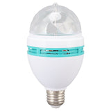 Dancing Light Bulb E26 Base RGB Auto Changing Safe Stable ABS PC Rotating Light Bulb for Party Bar Wedding 85‑260V