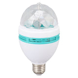Dancing Light Bulb E26 Base RGB Auto Changing Safe Stable ABS PC Rotating Light Bulb for Party Bar Wedding 85‑260V