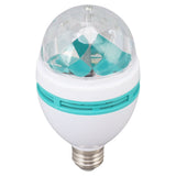 Dancing Light Bulb E26 Base RGB Auto Changing Safe Stable ABS PC Rotating Light Bulb for Party Bar Wedding 85‑260V