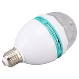 Dancing Light Bulb E26 Base RGB Auto Changing Safe Stable ABS PC Rotating Light Bulb for Party Bar Wedding 85‑260V - Top-Down View
